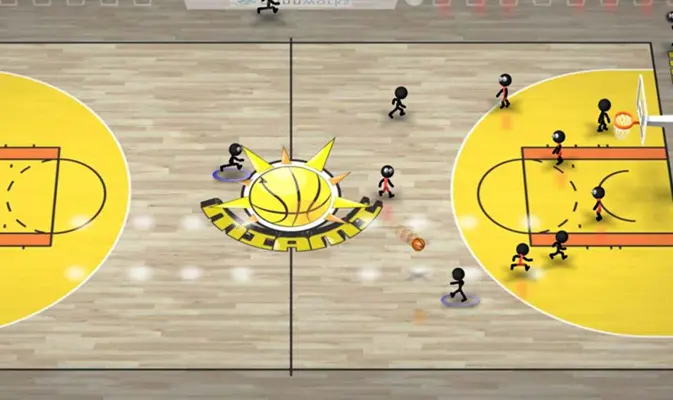 Stickman Basketball android App screenshot 1