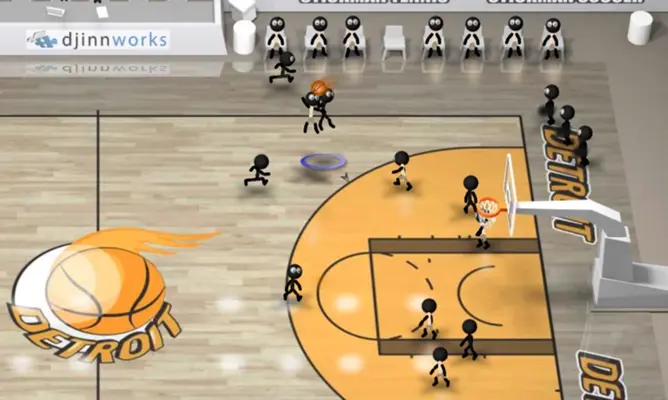 Stickman Basketball android App screenshot 3